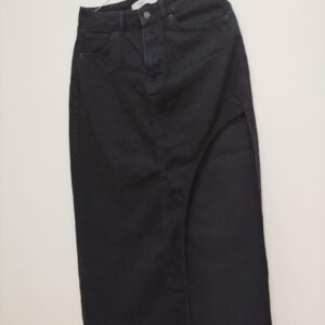 Jupe en denim noir