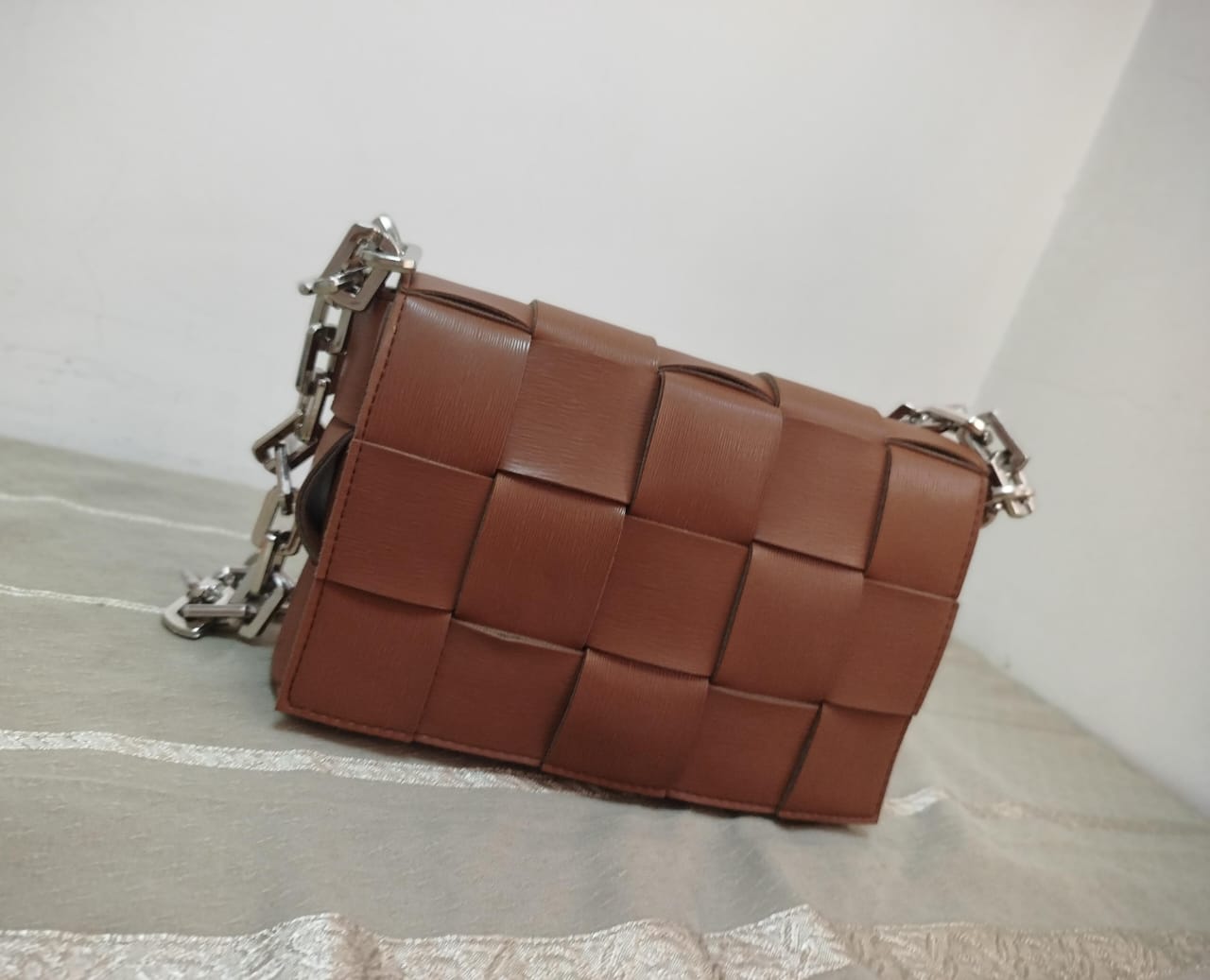 Sac bandoulière tressé