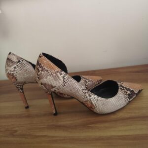 Escarpins imprimé python